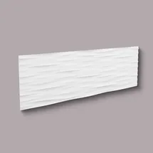 NOEL & MARQUET 3D Wandpaneel NMC WAVE ARSTYL weiß 1 St. 113,5 x 38 x 1,85 cm