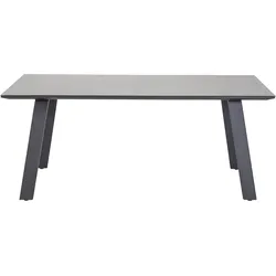 LC Garden Sunrest Esstisch Aluminium/Glaskeramik Beton Optik 180x90 cm