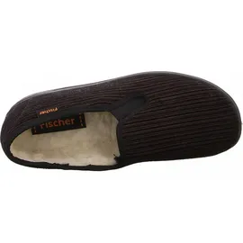 Fischer Markenschuh Pantoffeln Braun 43