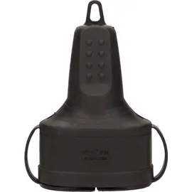 Orno Schuko-Steckdose 2P+Z IP44 Schwarz 2 St.