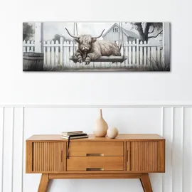 Bönninghoff Ölgemälde Tiere B/H: ca. 120x40 cm