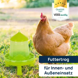 Gaun Zubehör für Geflügelkäfig, 4 kg, mit Beinen