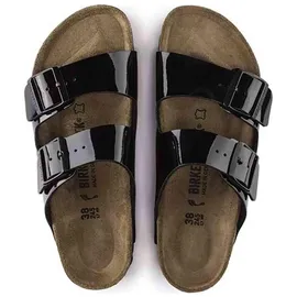Birkenstock Arizona Birko-Flor Lack schmal schwarz lack 36