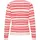 St Tropez Strickjacke PilaSZ Chalk Pink Red Multi Stripe L