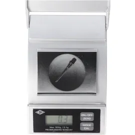 Wedo Elektronische Präzisionstaschenwaage Precision 500 silber