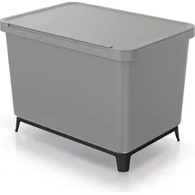 KEDEN Systema 56x39x41 cm Recyclingbehälter - Grau