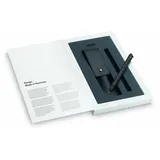 Lamy Tintenroller swift matt black B Set Lederetui