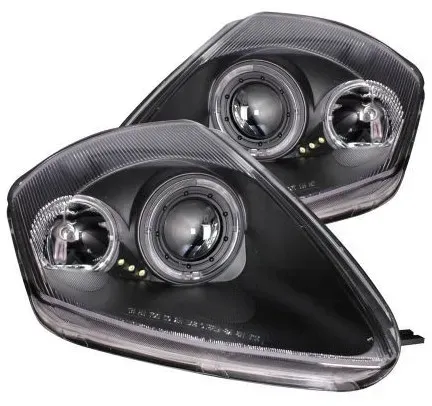 Kristallscheinwerfer für Mitsubishi Eclipse (2000–2005) – schwarz