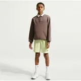 Nike Kinder Sweatshirt KM K NK CLUB FLC CREW LS, Größe M in Lila PLUM ECLIPSE/BLACK