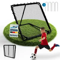 ArtSport Fußball Rebounder Power Pass - verstellbar, stabiler Rahmen, platzsparend verstauen