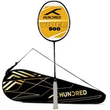 Hundred Viper 900 Badminton Schläger (Schwarz/Grau) schwarz|grau 0