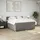 vidaXL Boxspringbett 180 x 200 cm Taupe
