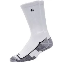 FootJoy ProDry Crew Golfsocken 3er Pack Weiß/Grau one_size_fits_all
