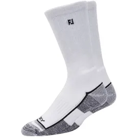 FootJoy ProDry Crew Golfsocken 3er Pack Weiß/Grau one_size_fits_all