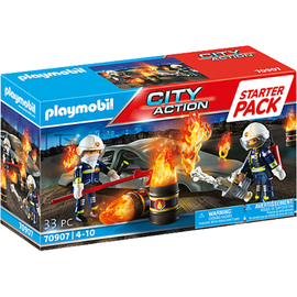 Playmobil City Action Starter Pack Feuerwehrübung 70907