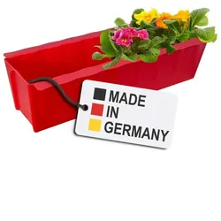 BURI Paletten Blumenkasten Rot Pflanzkasten Einsatz für Europaletten Blumentopf