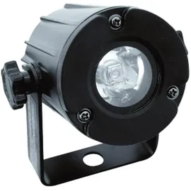 Eurolite LED PST-3 W 6000 K Schwarz
