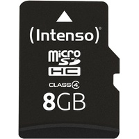 Intenso microSD Class 4 + SD-Adapter 8 GB