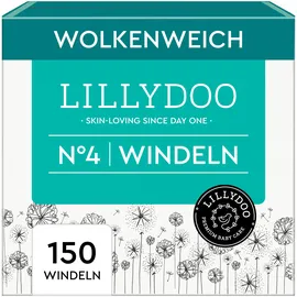 LILLYDOO Hautfreundliche Windeln Gr. 4 (9-14 kg) 4 St.