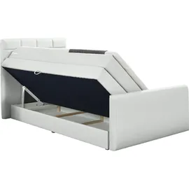 INOSIGN »Lethbridge« inkl. Bettkasten und Topper, zwei Matratzenarten in H2 weiß