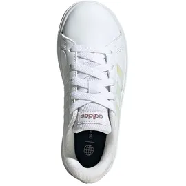 Adidas Grand Court Lifestyle Lace Tennis Cloud White / Iridescent / Cloud White 29