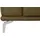 W.Schillig 2-Sitzer "montanaa bequem, Federkernunterfederung, elegant & edel, Breite 192cm", grün (camouflage z69), B:192cm H:78cm T:94cm, Longlife Xtra-Leder Z59: Glattleder mit modischer Prägung. Hautstärke 0, 9 - 1, 1 mm.