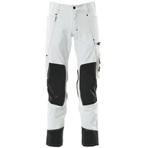 Mascot International GmbH Mascot Hose mit Knietaschen, Stretchstoff Hose Größe 90C54, weiss