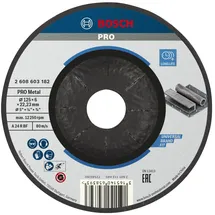 Bosch Schruppscheibe gekröpft 125 mm 1 St.