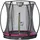 EXIT TOYS Silhouette Bodentrampolin 183 cm inkl. Sicherheitsnetz rosa