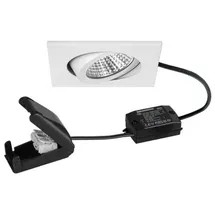 Brumberg LED-Einbaustrahler 230V 38465073 quadratisch Aluminium
