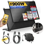 5 m Kabel + Balkonhalterung