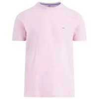 Fynch Hatton Slub Kurzarm-t-shirt - Light Peony - L