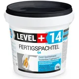 LEVEL+ Fertigspachtel Glättspachtel Spachtelmasse 1 kg