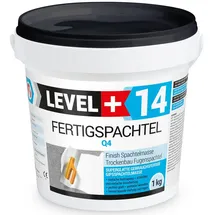 LEVEL+ Fertigspachtel Glättspachtel Spachtelmasse 1 kg
