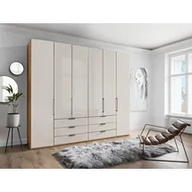 Wiemann Drehtürenschrank Monaco 246,9 x 236 x 58 cm Beige/Braun