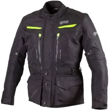 Gms Gear Motorrad Textiljacke Schwarz/Gelb L