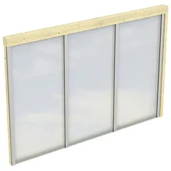SKANHOLZ Seitenwand, BxH: 78,5 x 200 cm, Holz, natur