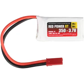 Red Power Akkupack (LiPo) 3,7 V 350 mAh 25 C Softcase JST, BEC