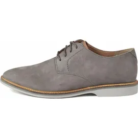 CLARKS Atticus LTLace Oxford, Grau, Nubuk, 42,5 EU - 42.5