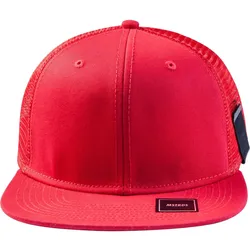 Flex Cap MSTRDS "MSTRDS Accessoires MoneyClip Trucker Snapback Cap", Damen, Gr. one size, rot, 100% Baumwolle, unifarben, casual, Caps