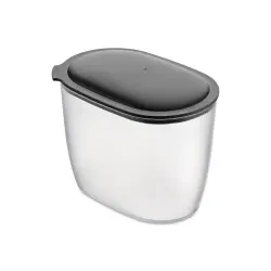 Koziol Vorratsdose CONNECT OVAL STORAGE M, 1,4 Liter 4064701 , Farbe: grau
