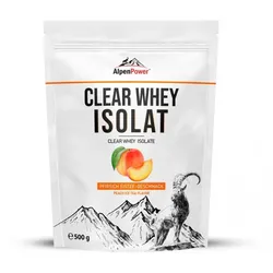 AlpenPower Clear Whey Isolat Pfirsich Eistee 500g