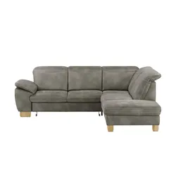 meinSofa Ecksofa  Raica ¦ grau ¦ Maße (cm): B: 266 H: 91 T: 243.0