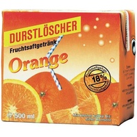 Durstlöscher Orange Fruchtsafterfrischungsgetränk 500ml 48er Pack