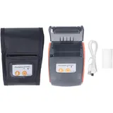 Mini-thermodrucker (58 Mm) Mit Kabelloser Bluetooth-verbindung, Android-kompatibel, Tragbarer Ticketdrucker Mit Tragetasche