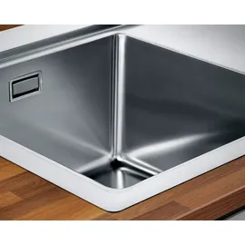 Naber Corno Ora Schrankbreite 45 cm Edelstahl Becken links 1014041