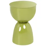 Beliani Beistelltisch Ø 31 x 46 cm Olivgrün