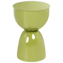 Beliani Beistelltisch Ø 31 x 46 cm Olivgrün