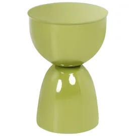 Beliani Beistelltisch Ø 31 x 46 cm Olivgrün