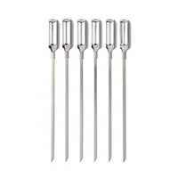 Oxo Grillbesteck Set 6 tlg. Edelstahl silber